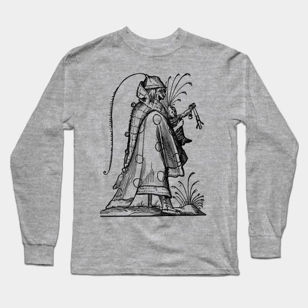 Grotesque #92 The Drolatic Dreams of Pantagruel (1565) Long Sleeve T-Shirt by n23tees